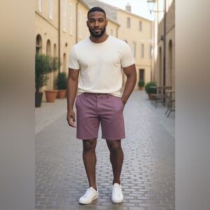 Rodd & Gunn Men’s Custom Fit Shorts | Size 35 | Lilac